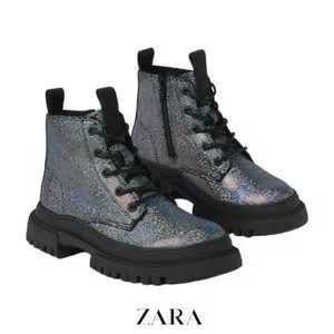 Kids holographic boots clearance